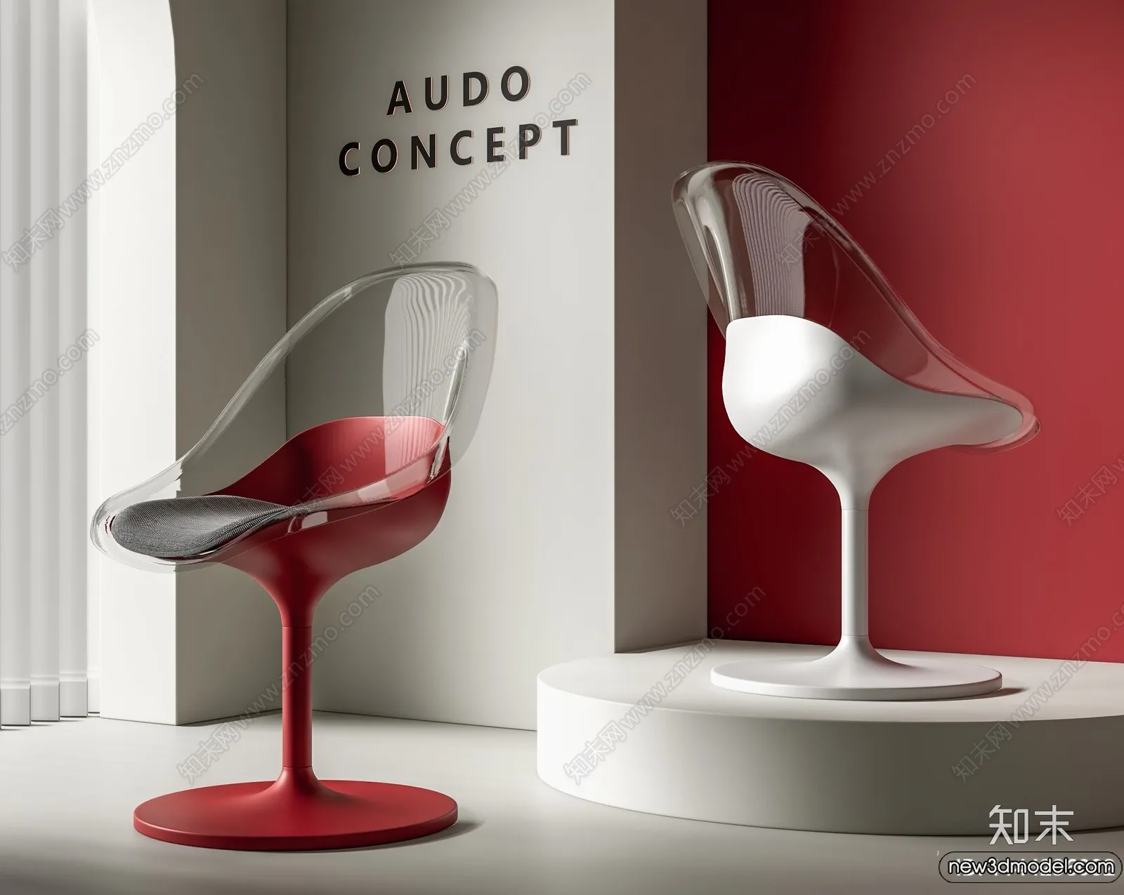 Armchair 3D Models - 3D Furniture Models for Interior - 046