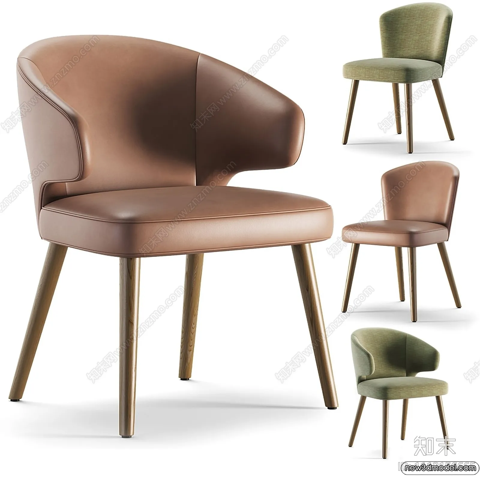 Armchair 3D Models - 3D Furniture Models for Interior - 048
