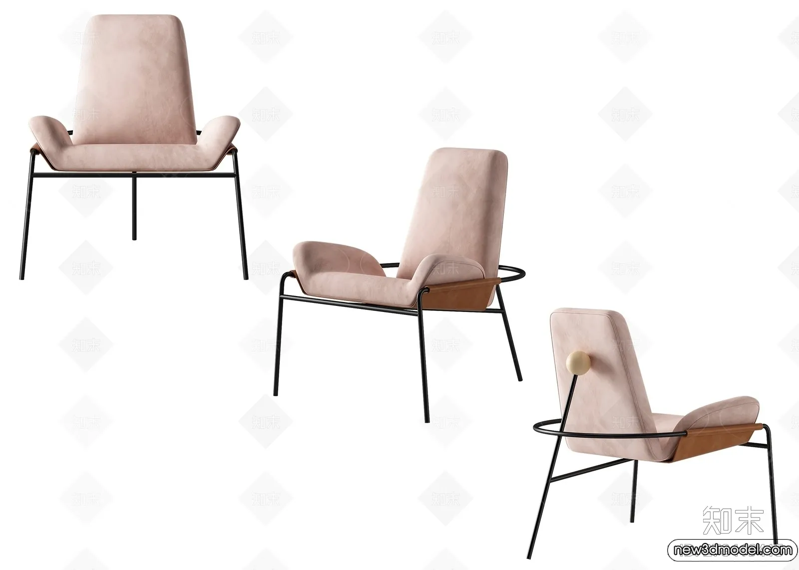 Armchair 3D Models - 3D Furniture Models for Interior - 052