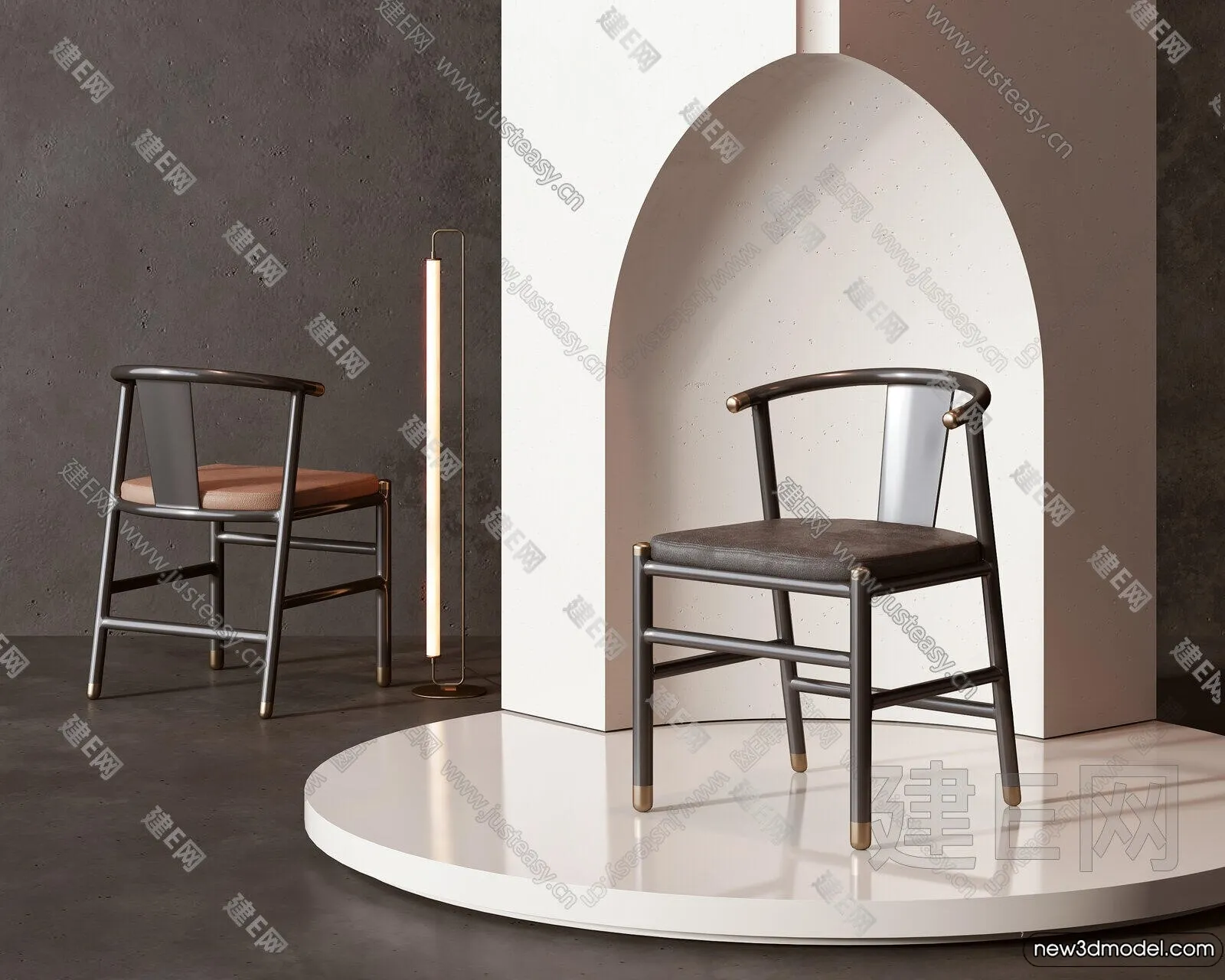 Armchair 3D Models - 3D Furniture Models for Interior - 060
