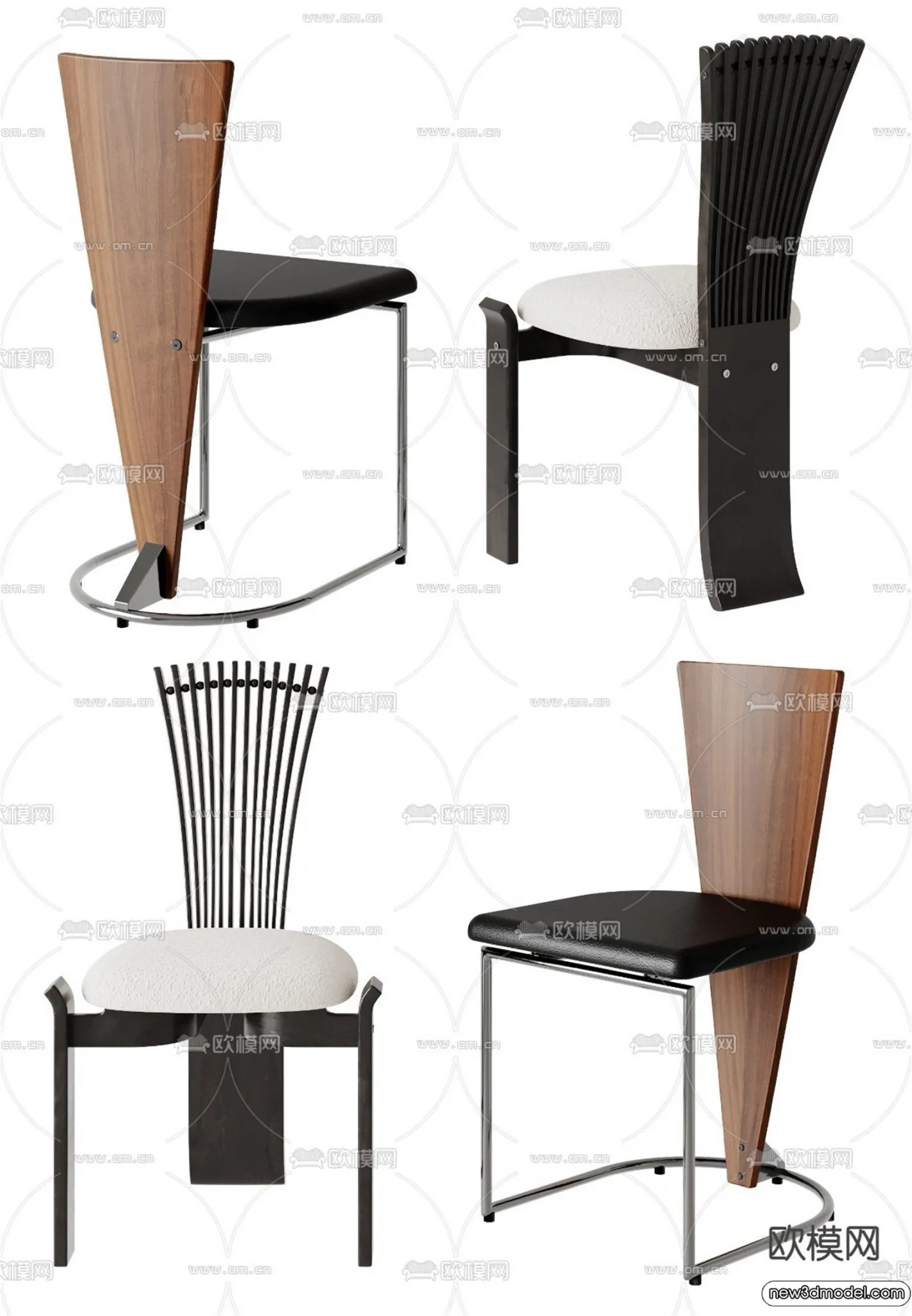 Armchair 3D Models - 3D Furniture Models for Interior - 062