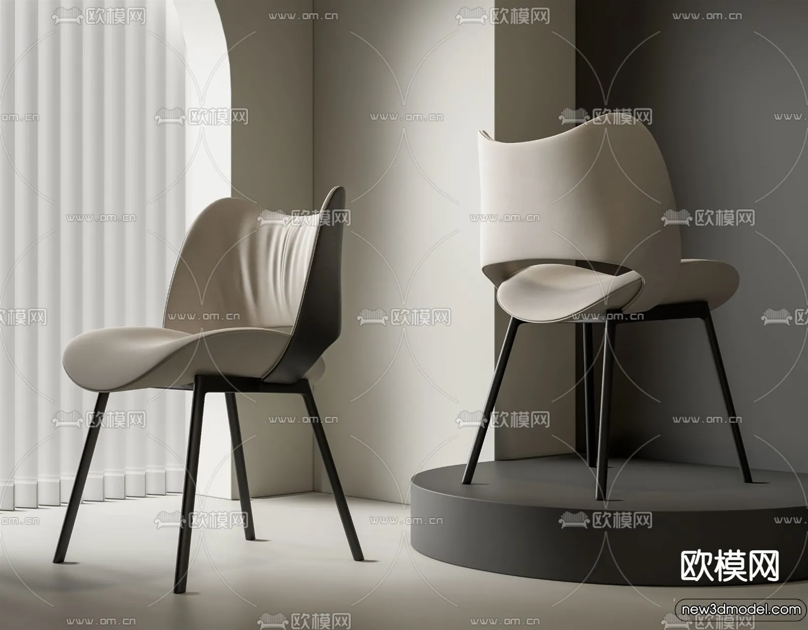 Armchair 3D Models - 3D Furniture Models for Interior - 063