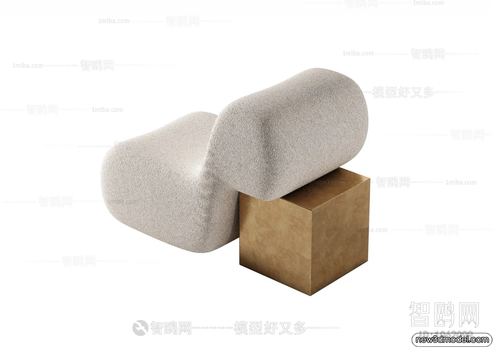 Armchair 3D Models - 3D Furniture Models for Interior - 066