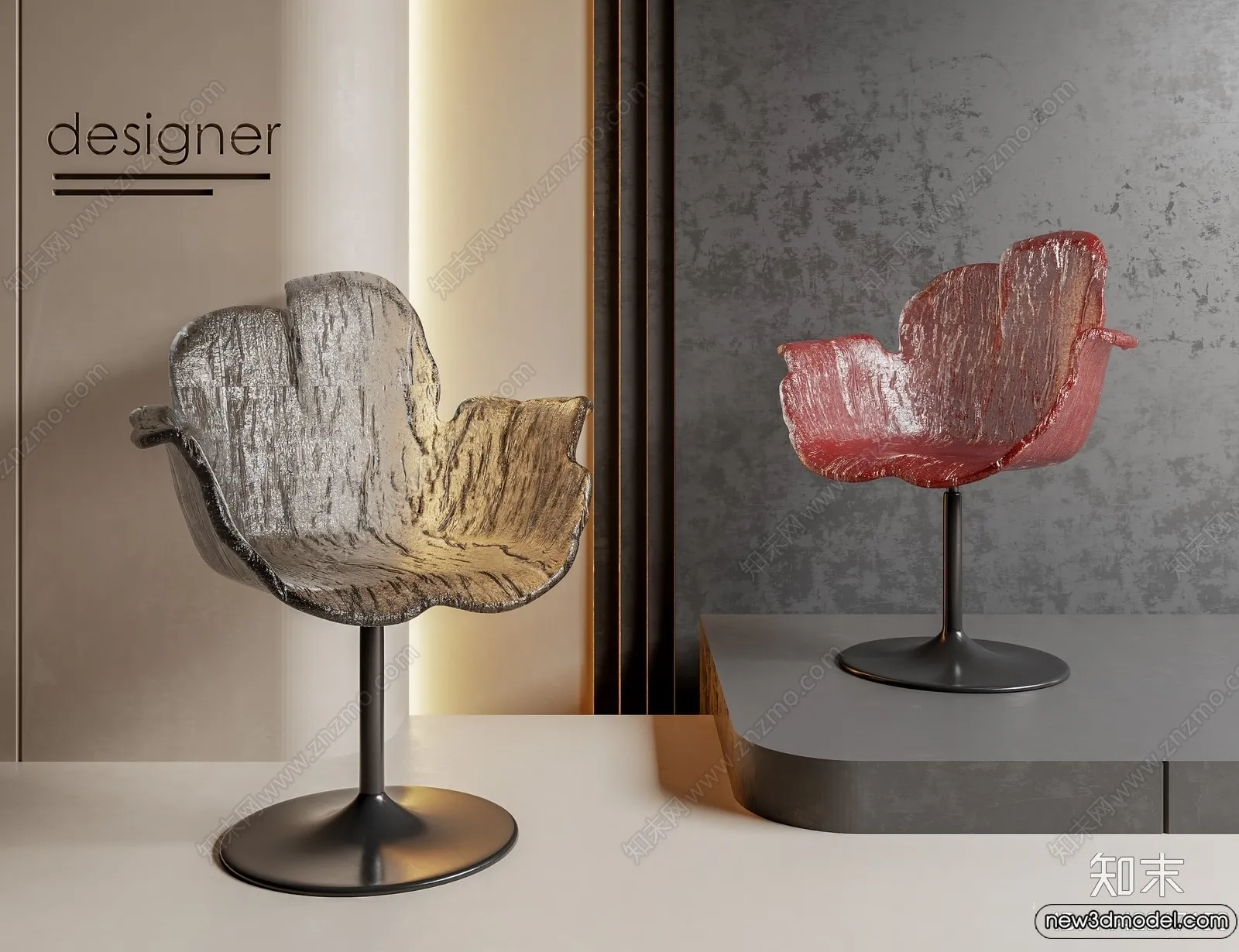 Armchair 3D Models - 3D Furniture Models for Interior - 068