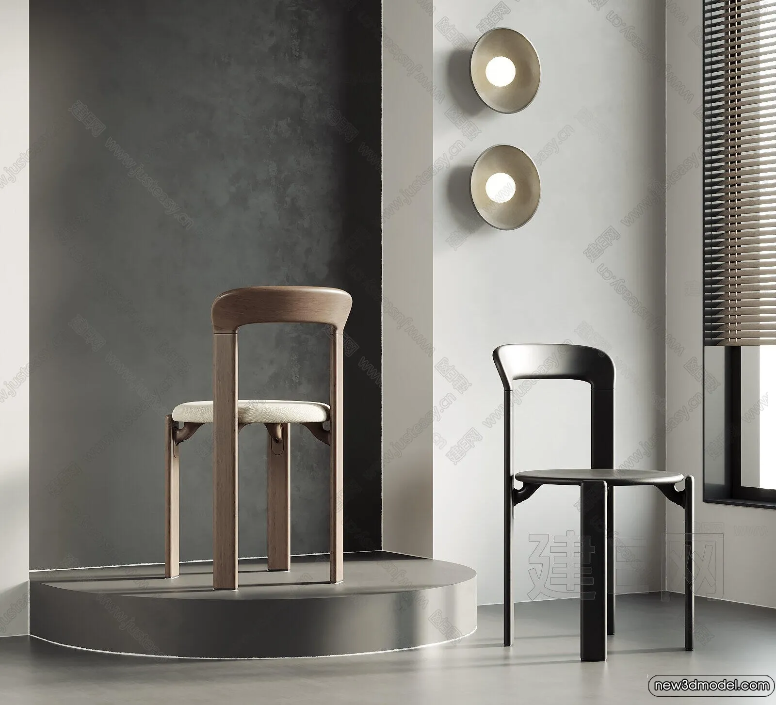 Armchair 3D Models - 3D Furniture Models for Interior - 070