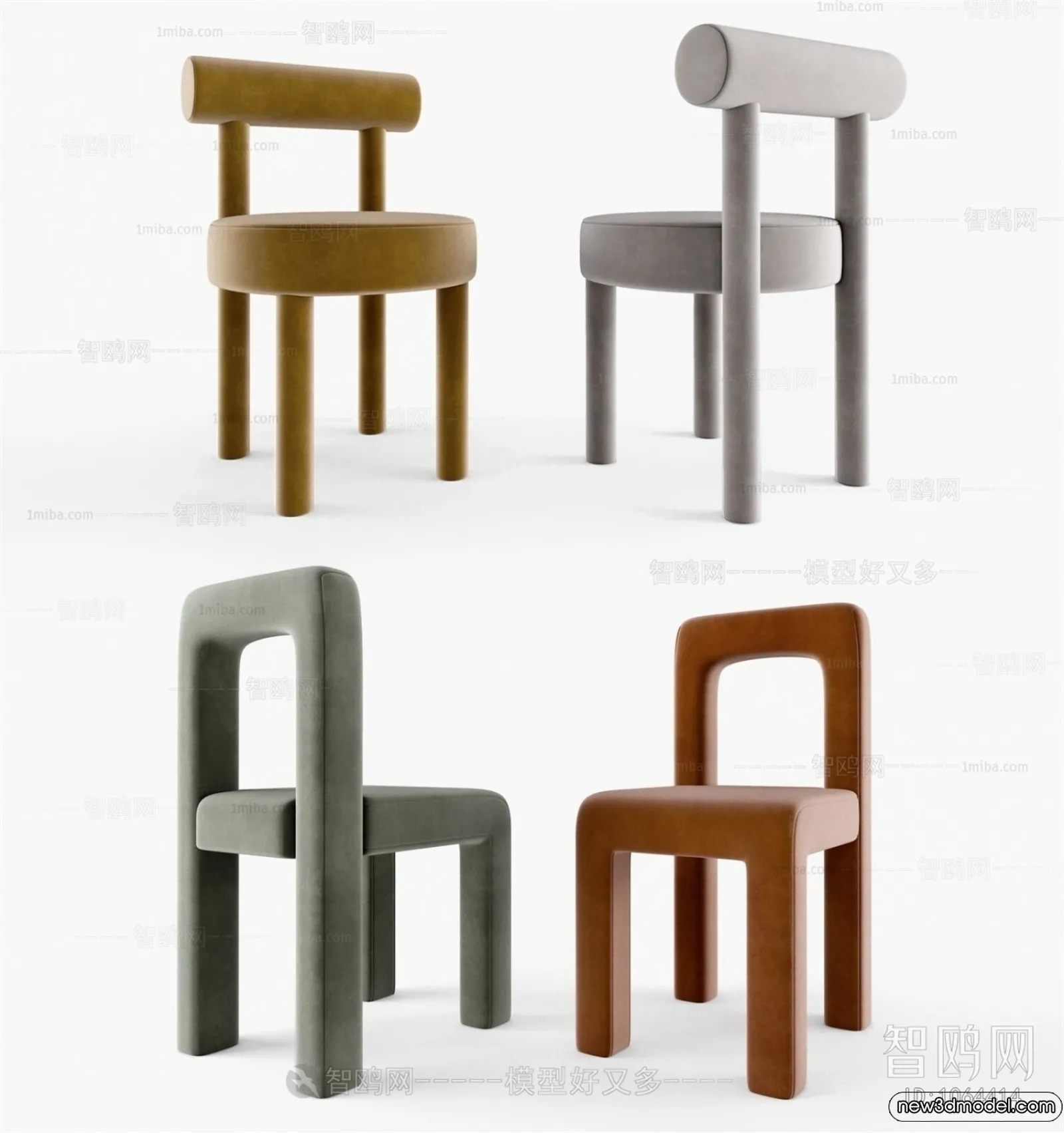 Armchair 3D Models - 3D Furniture Models for Interior - 072
