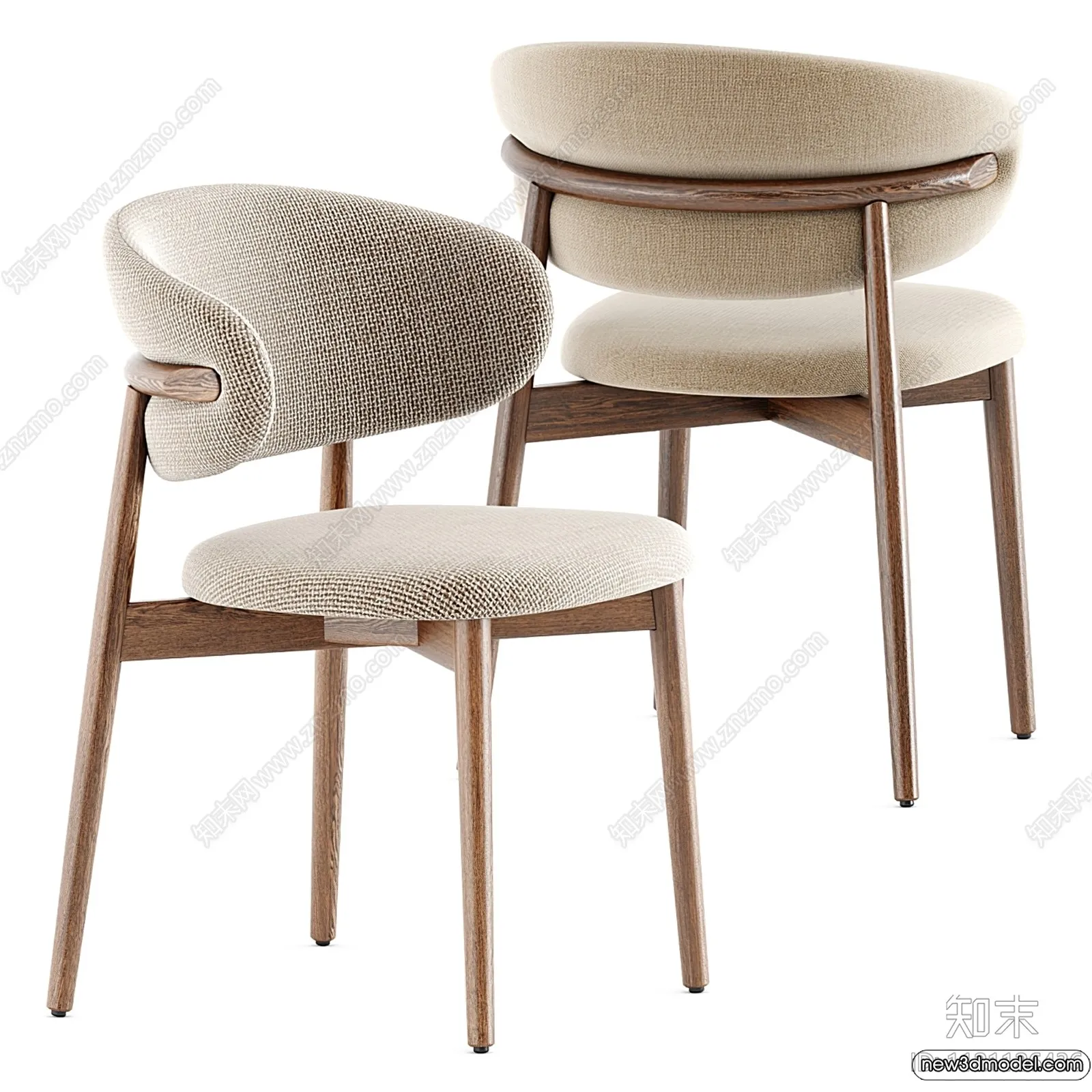 Armchair 3D Models - 3D Furniture Models for Interior - 095
