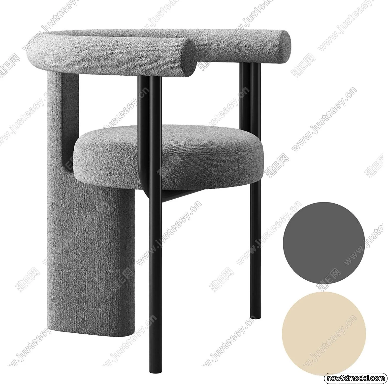 Armchair 3D Models - 3D Furniture Models for Interior - 105