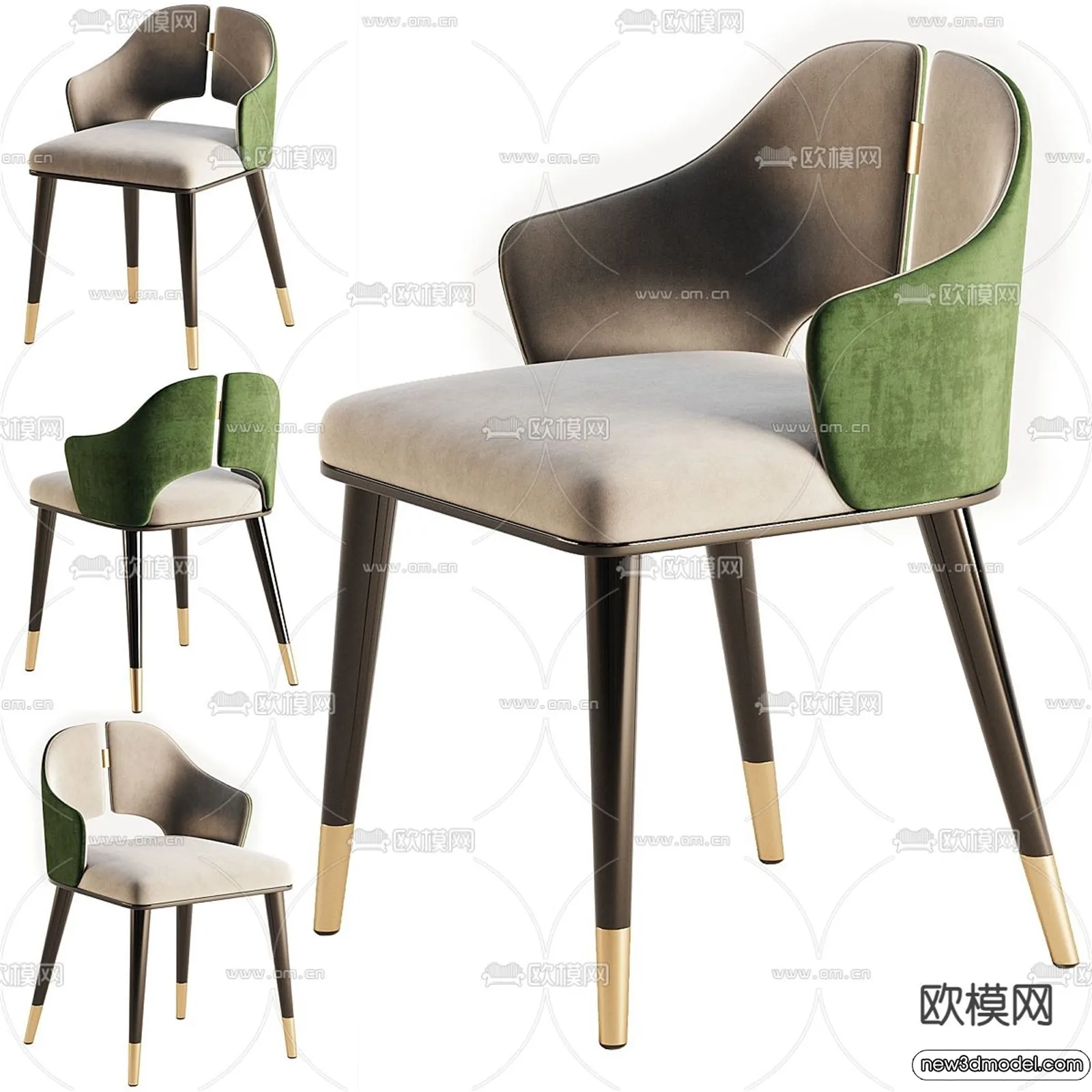 Armchair 3D Models - 3D Furniture Models for Interior - 116