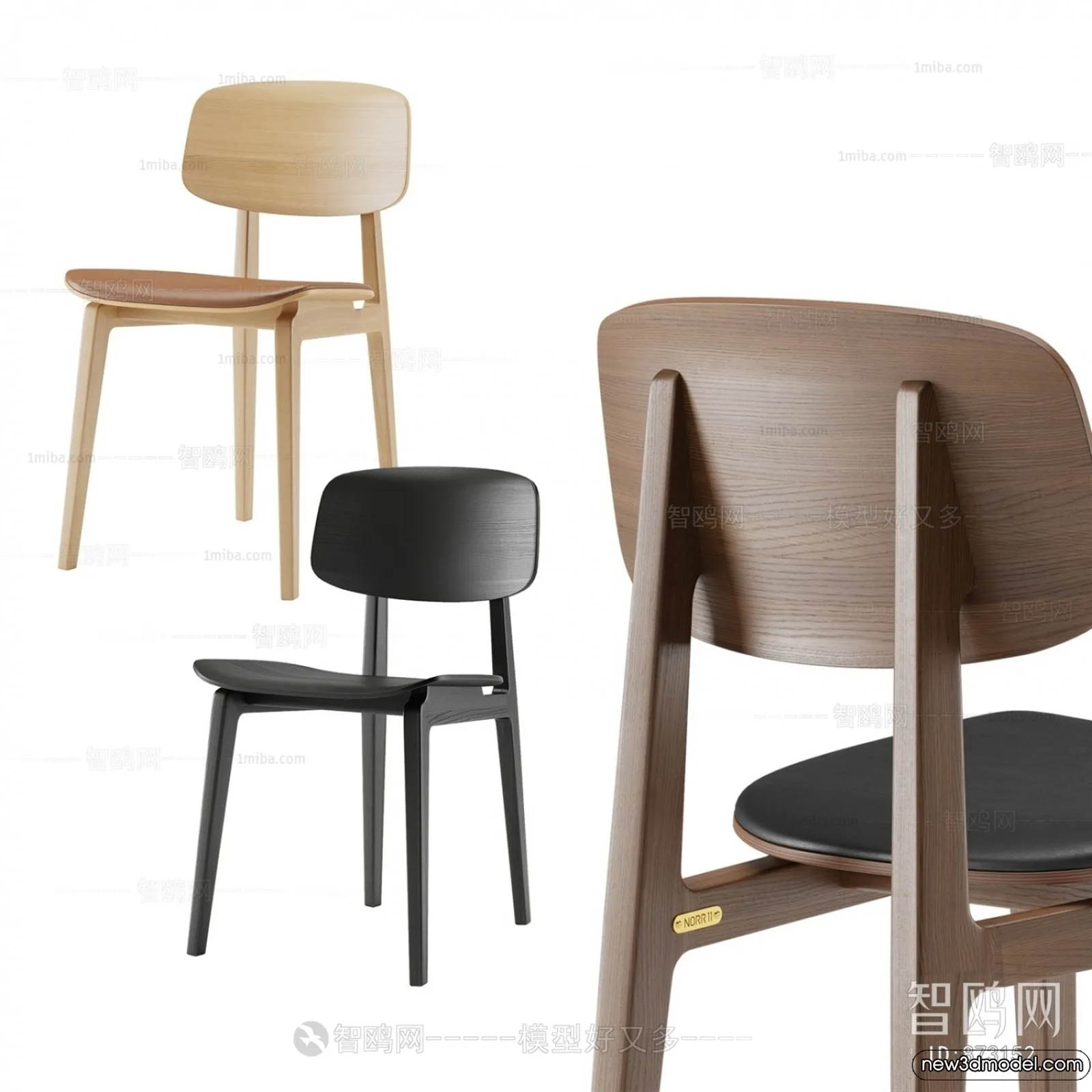 Armchair 3D Models - 3D Furniture Models for Interior - 119