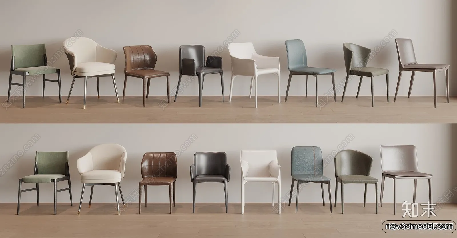 Armchair 3D Models - 3D Furniture Models for Interior - 128