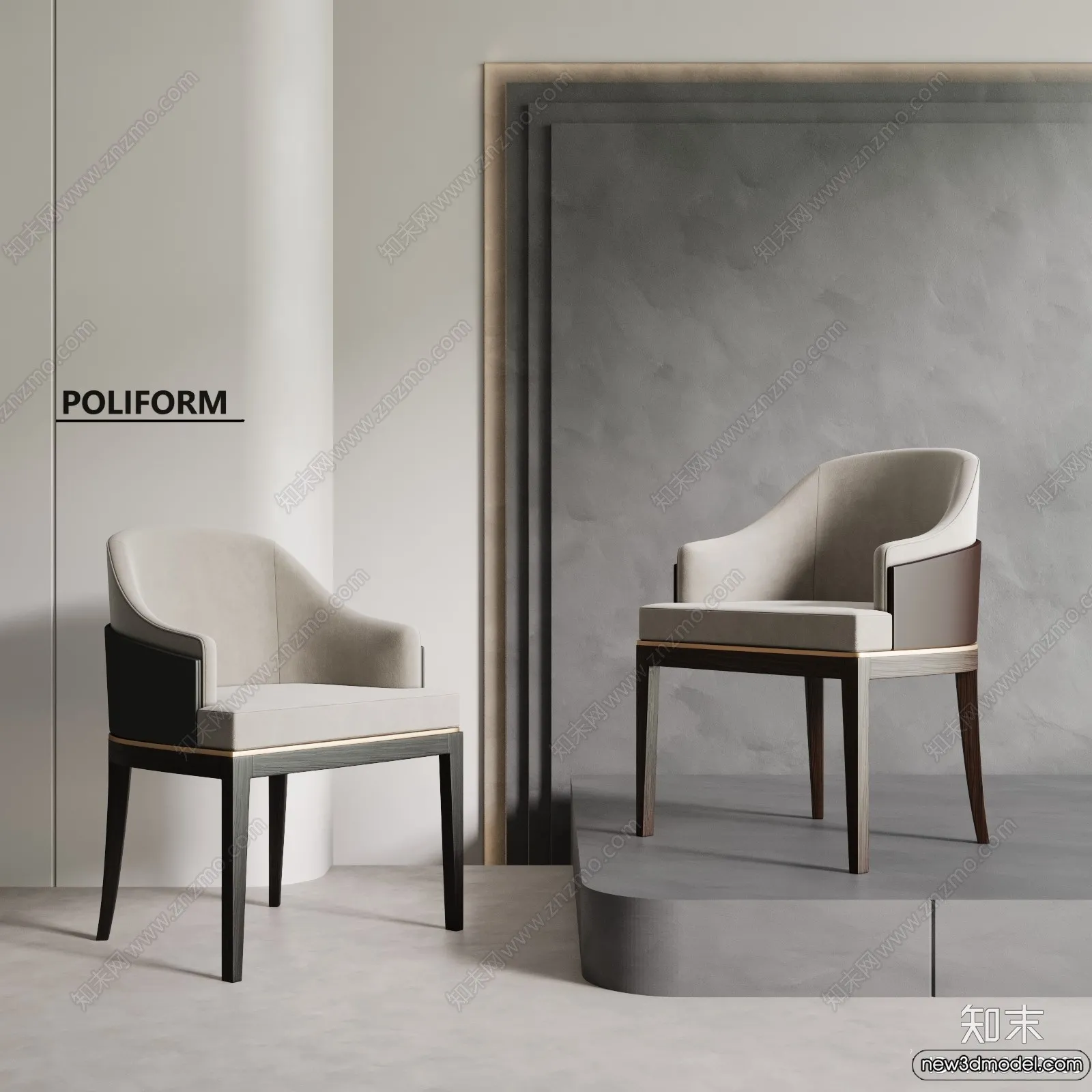 Armchair 3D Models - 3D Furniture Models for Interior - 131