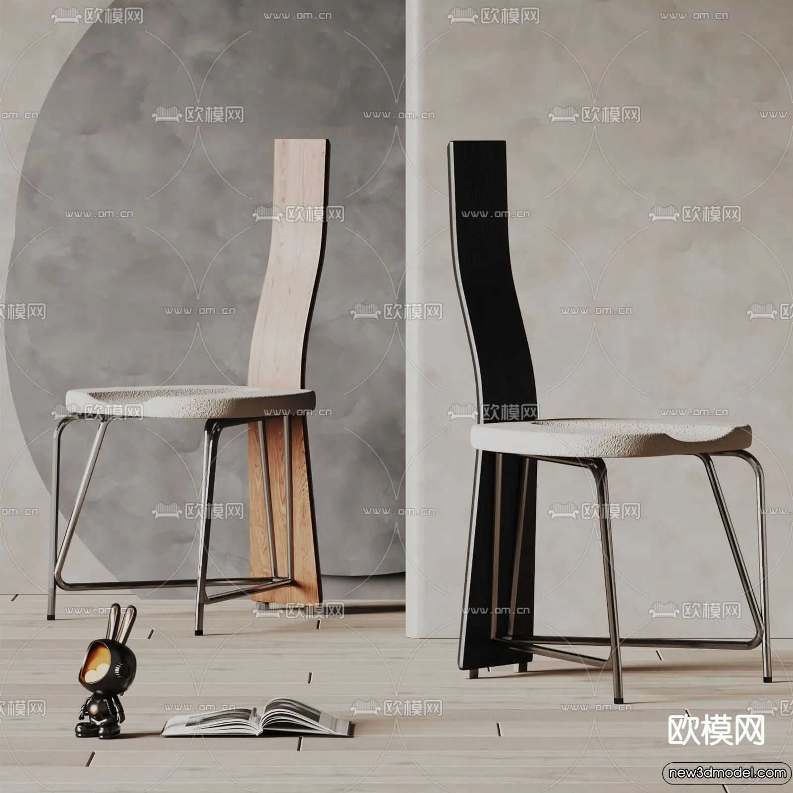 Armchair 3D Models - 3D Furniture Models for Interior - 140