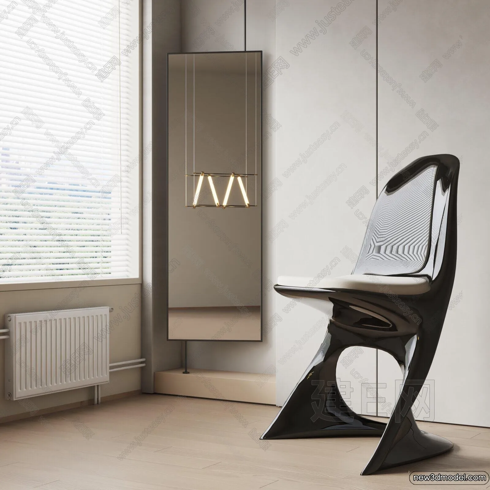 Armchair 3D Models - 3D Furniture Models for Interior - 153