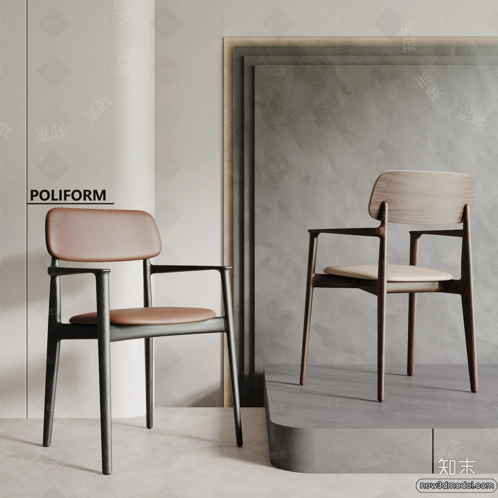 Armchair 3D Models - 3D Furniture Models for Interior - 156