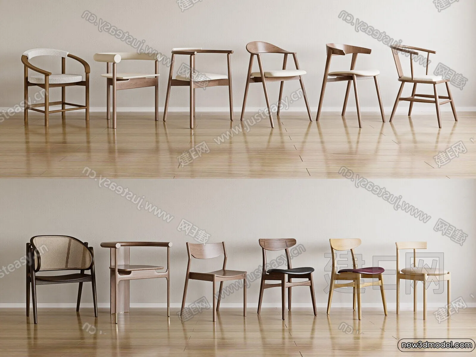 Armchair 3D Models - 3D Furniture Models for Interior - 170
