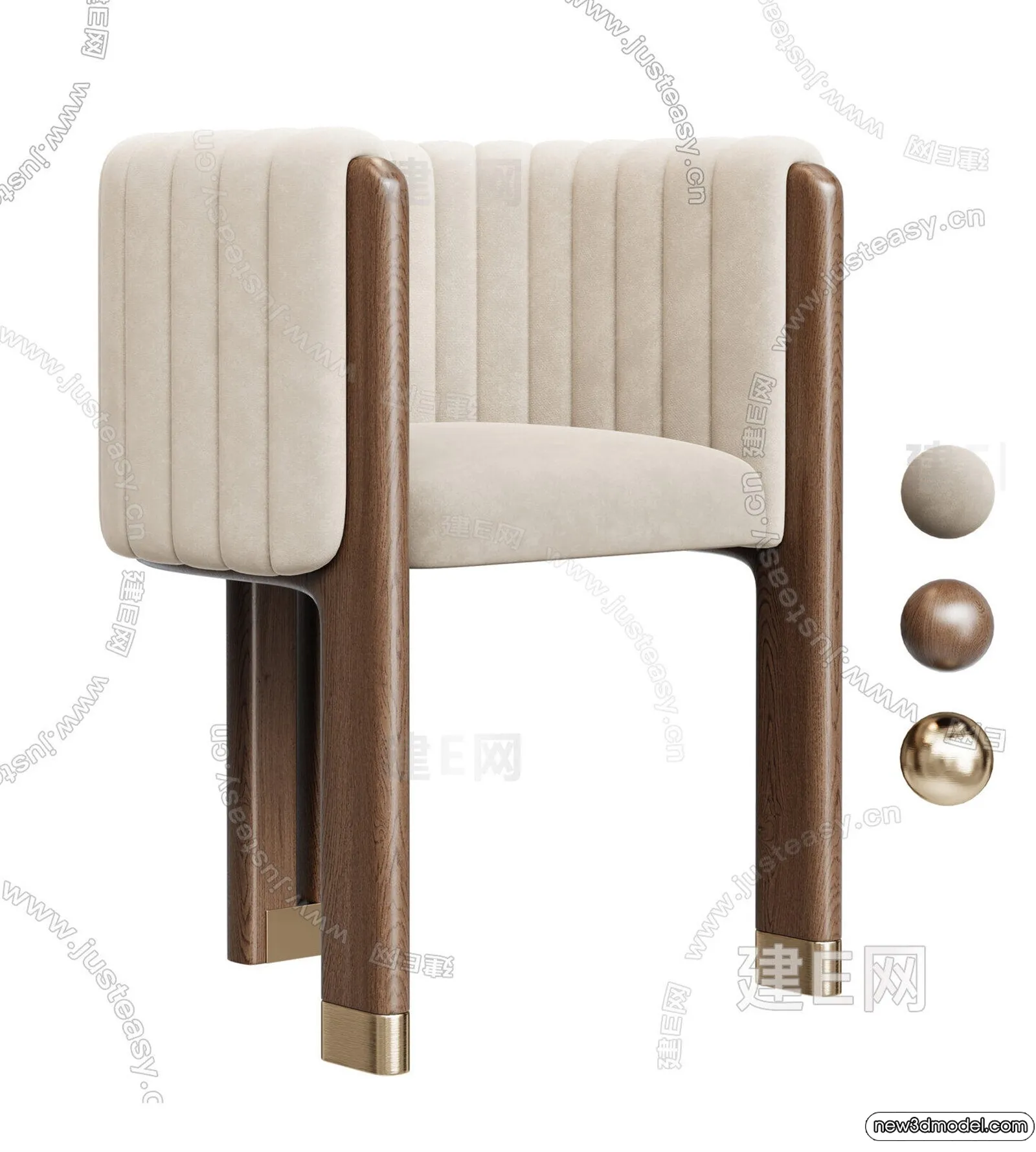 Armchair 3D Models - 3D Furniture Models for Interior - 184