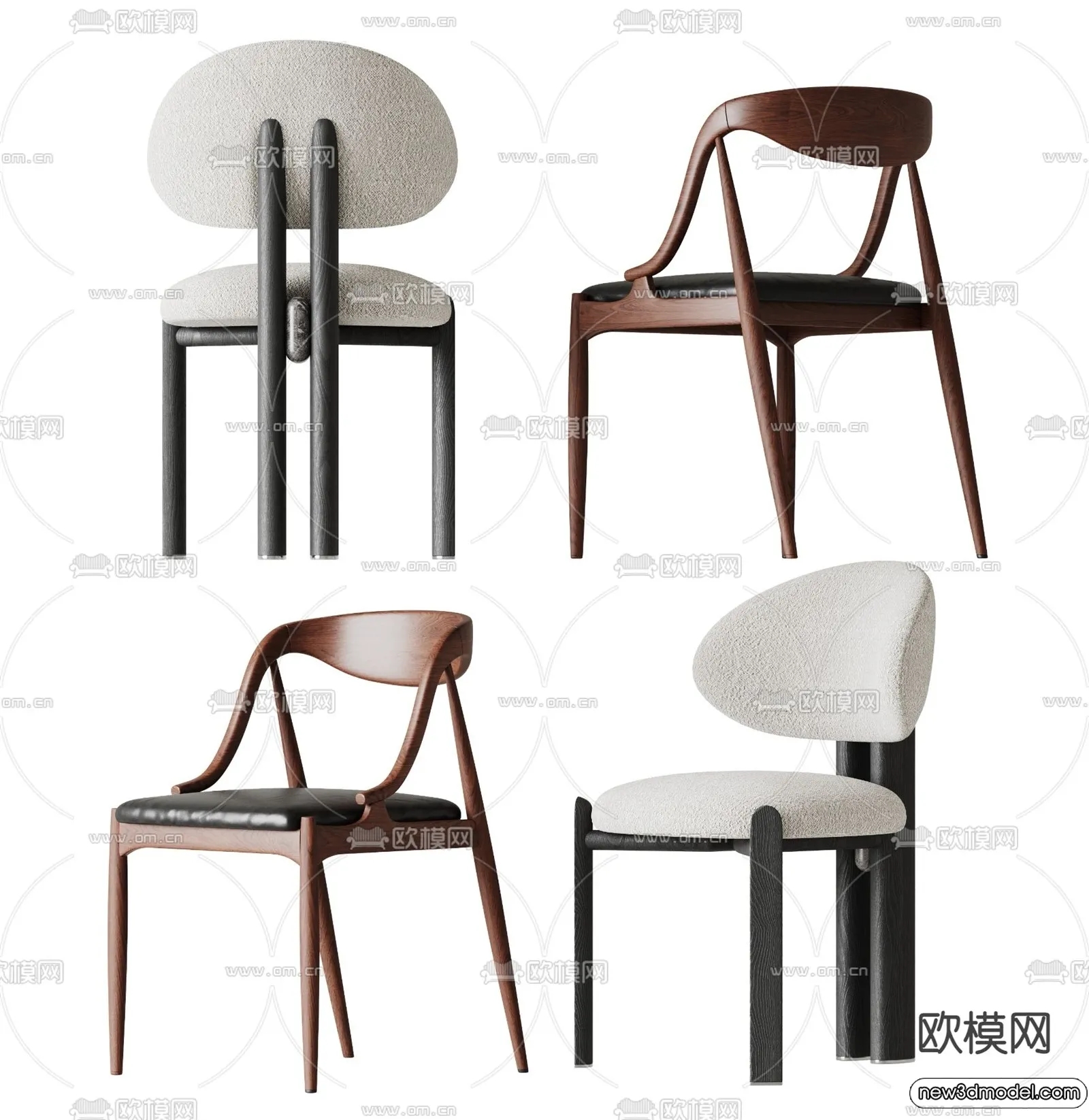 Armchair 3D Models - 3D Furniture Models for Interior - 196