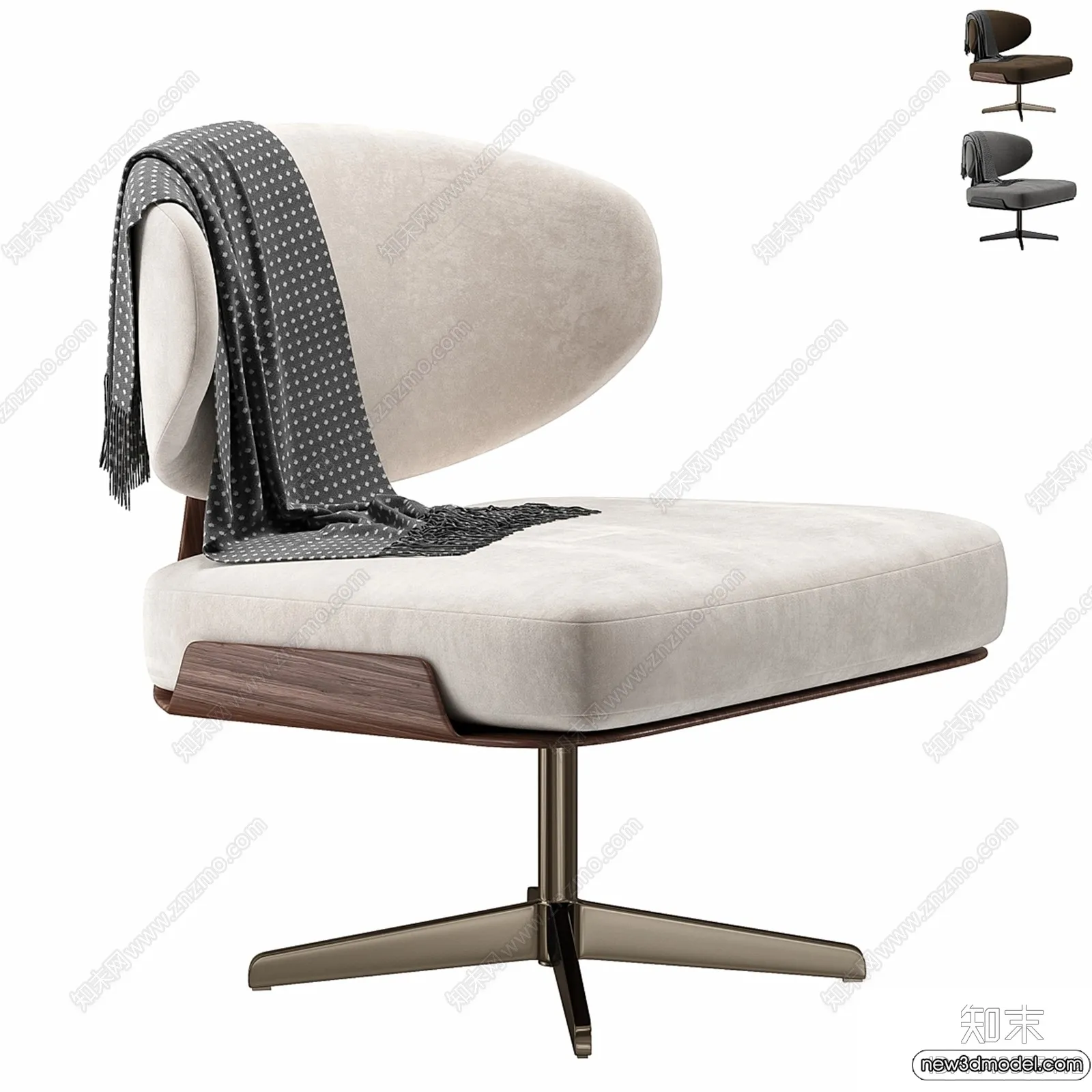 Armchair 3D Models - 3D Furniture Models for Interior - 198