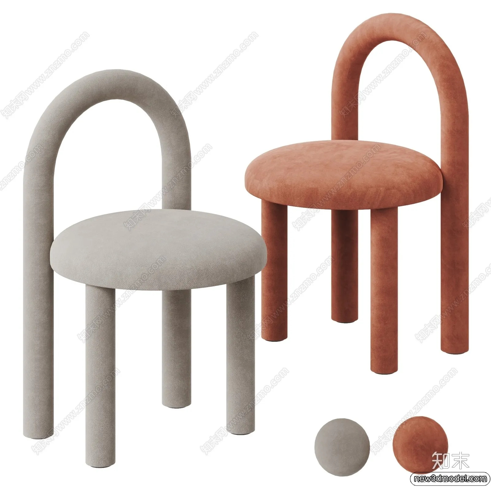 Armchair 3D Models - 3D Furniture Models for Interior - 207