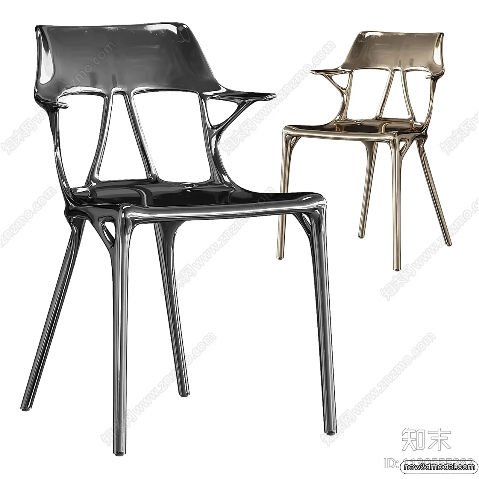 Armchair 3D Models - 3D Furniture Models for Interior - 208