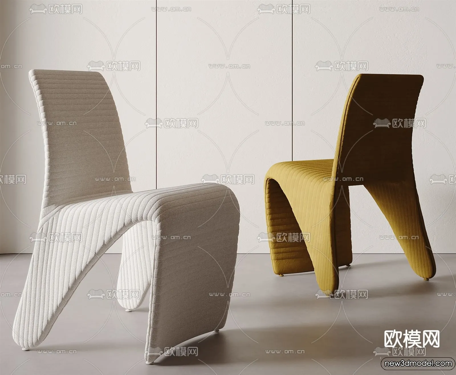 Armchair 3D Models - 3D Furniture Models for Interior - 209