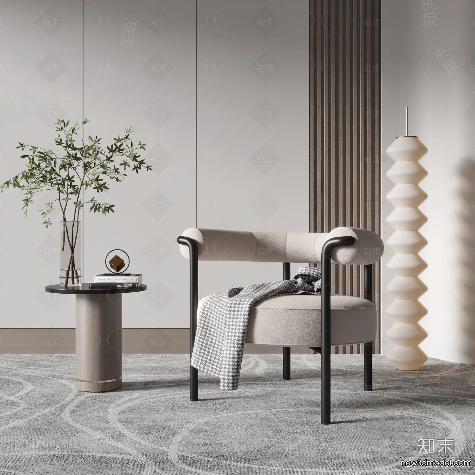 Armchair 3D Models - 3D Furniture Models for Interior - 212