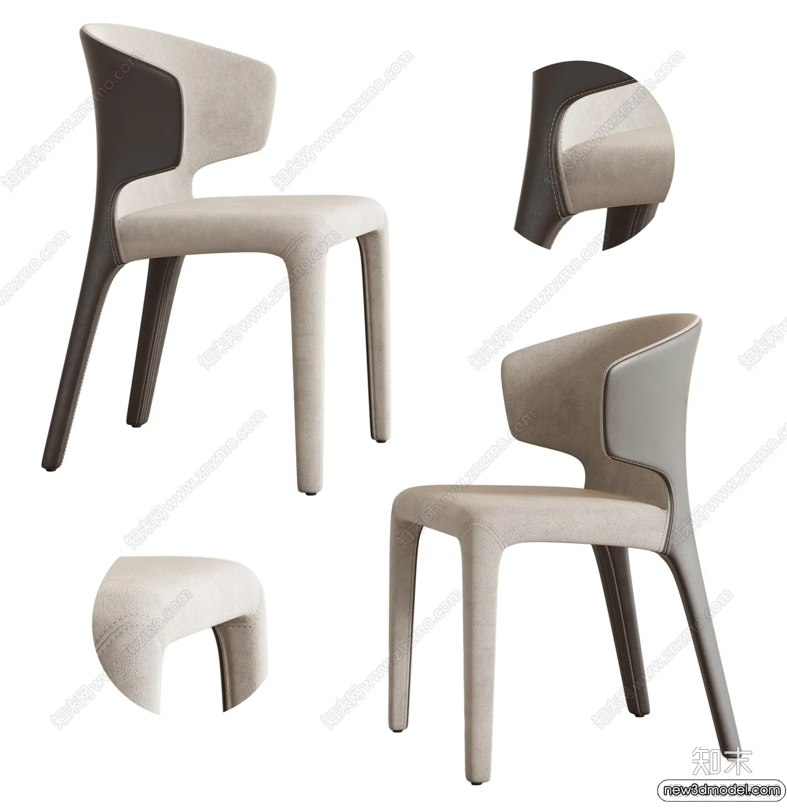 Armchair 3D Models - 3D Furniture Models for Interior - 216