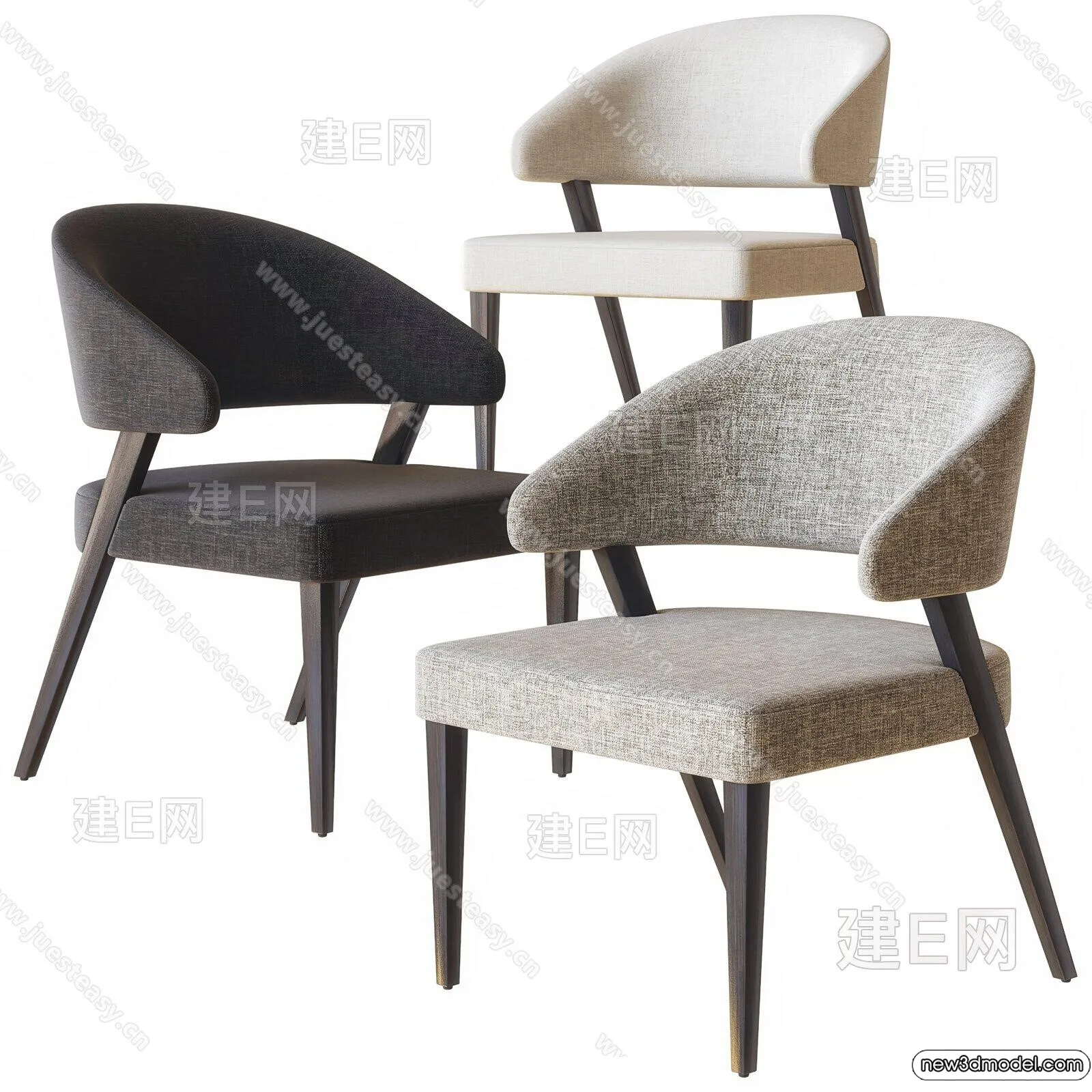 Armchair 3D Models - 3D Furniture Models for Interior - 225