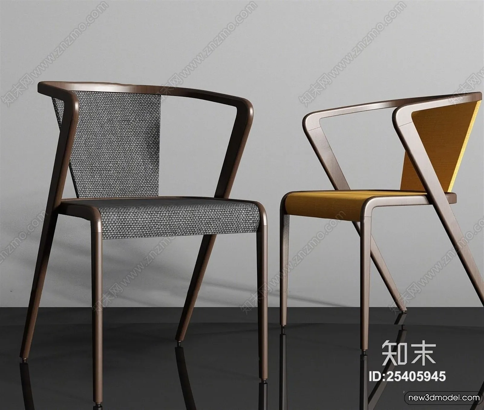 Armchair 3D Models - 3D Furniture Models for Interior - 228