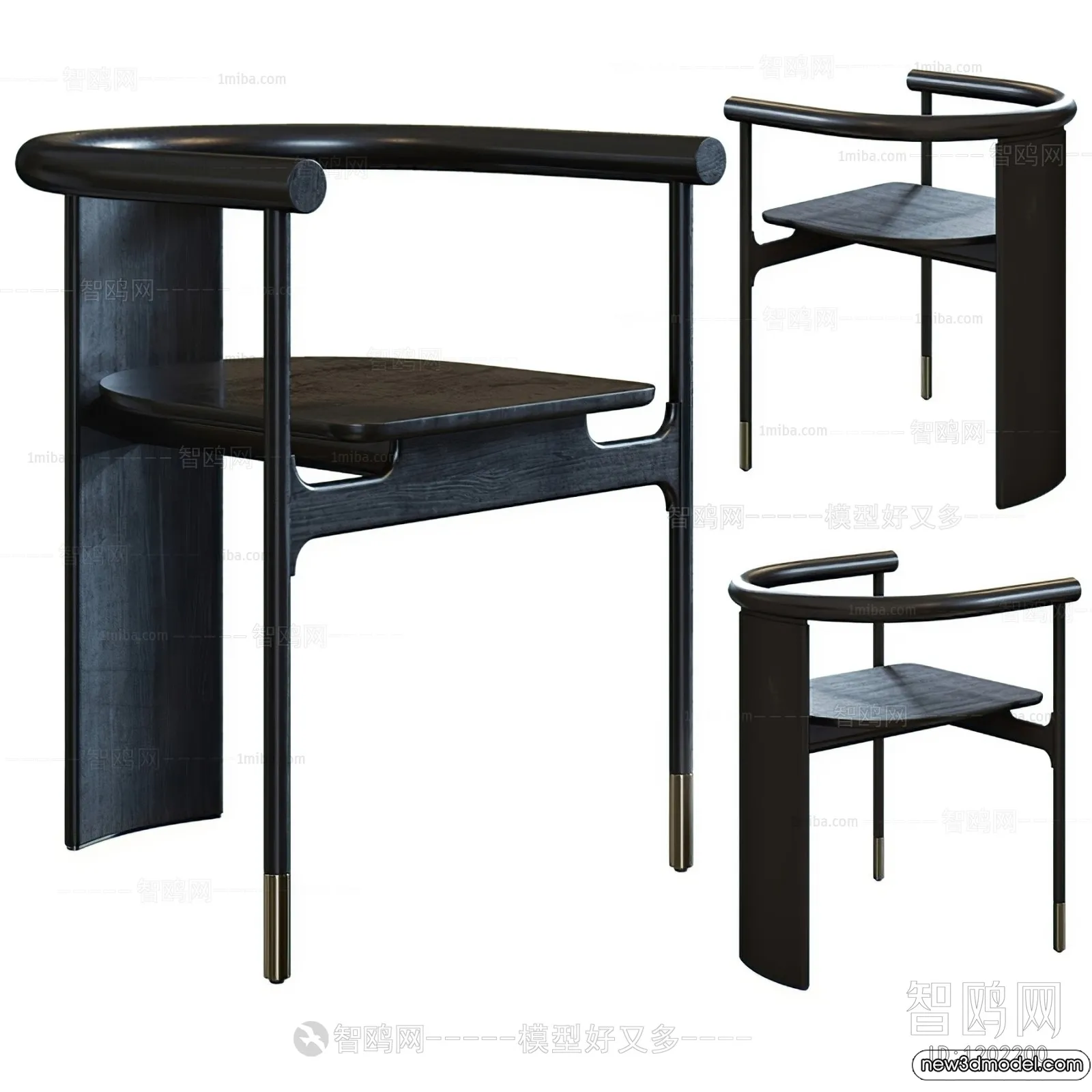 Armchair 3D Models - 3D Furniture Models for Interior - 233