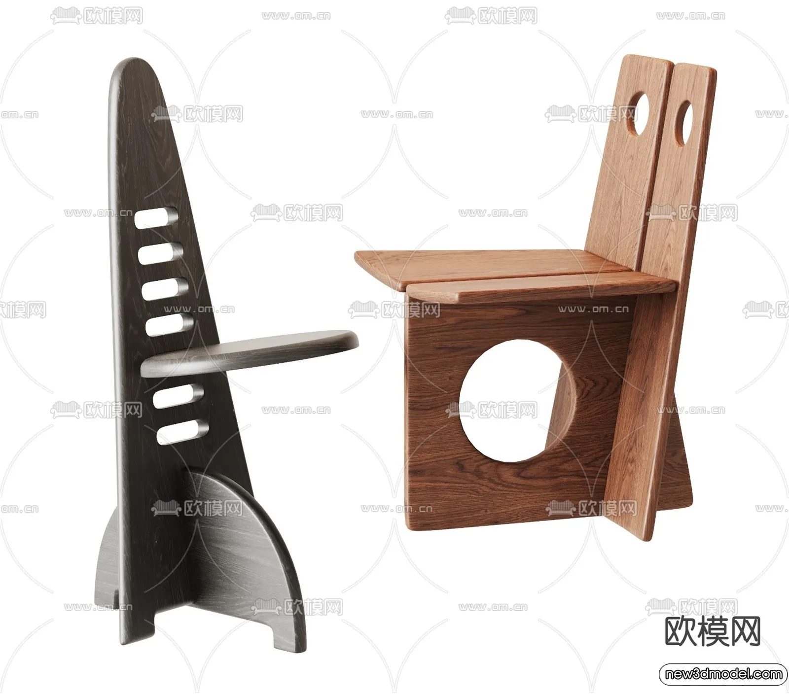 Armchair 3D Models - 3D Furniture Models for Interior - 236