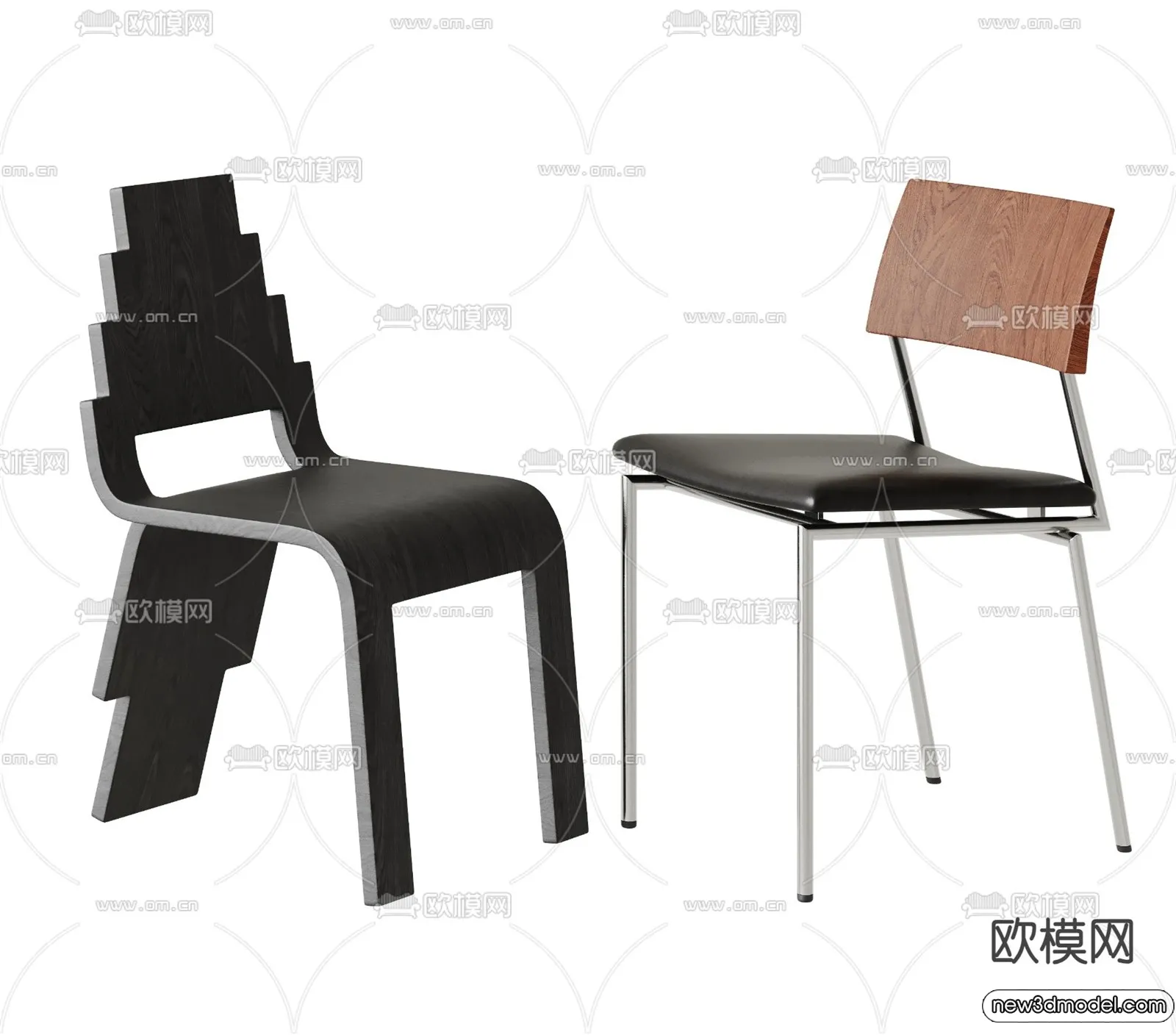 Armchair 3D Models - 3D Furniture Models for Interior - 237