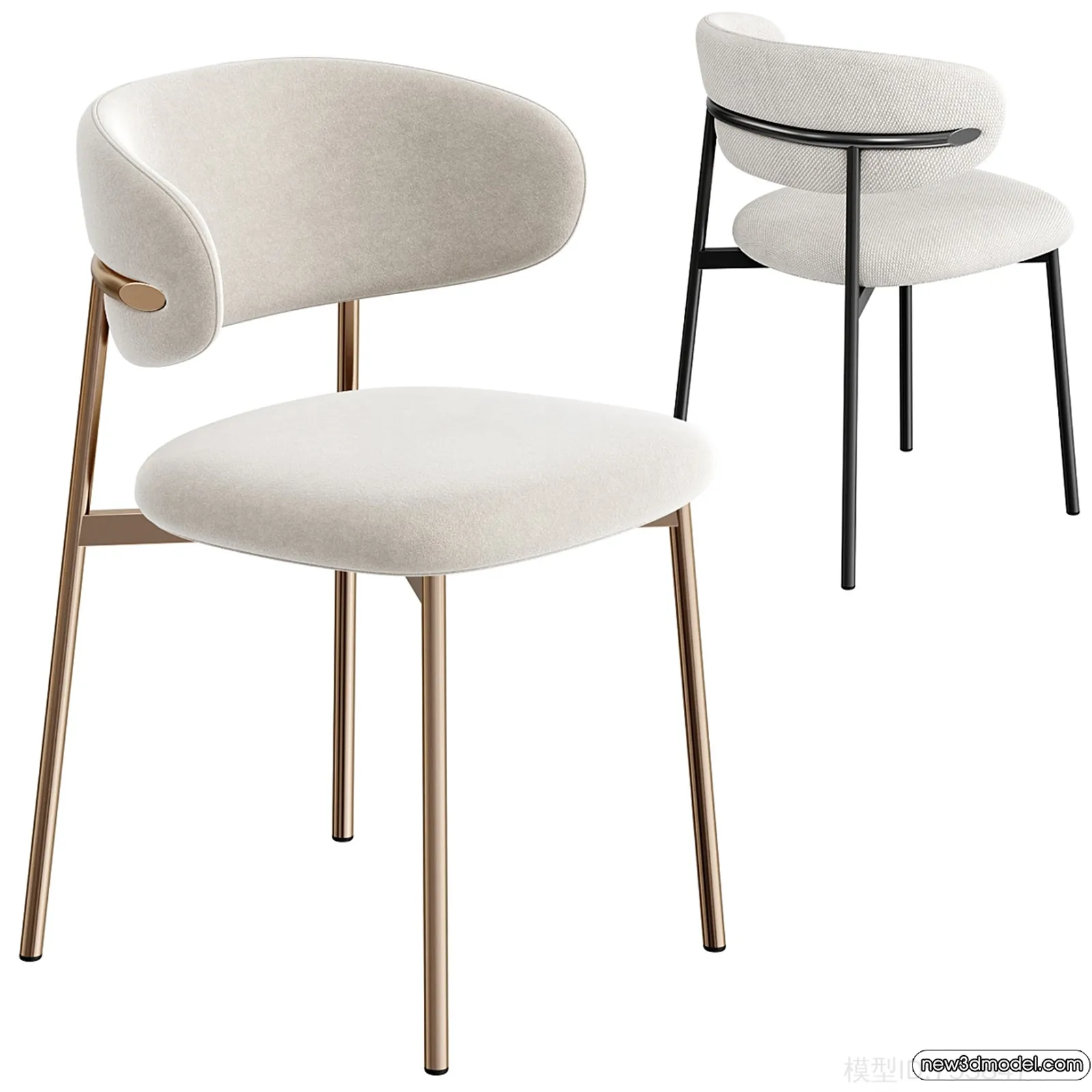 Armchair 3D Models - 3D Furniture Models for Interior - 239