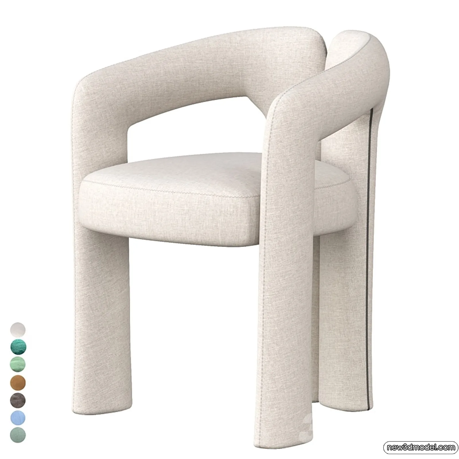 Armchair 3D Models - 3D Furniture Models for Interior - 240
