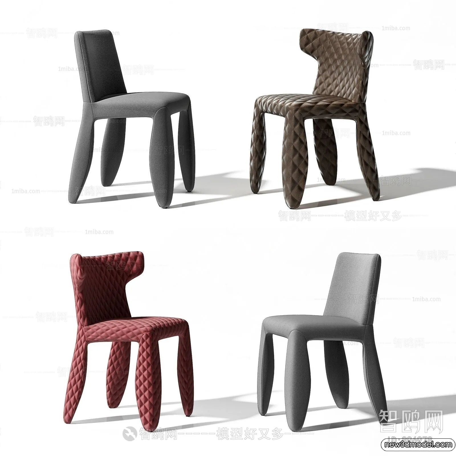 Armchair 3D Models - 3D Furniture Models for Interior - 241