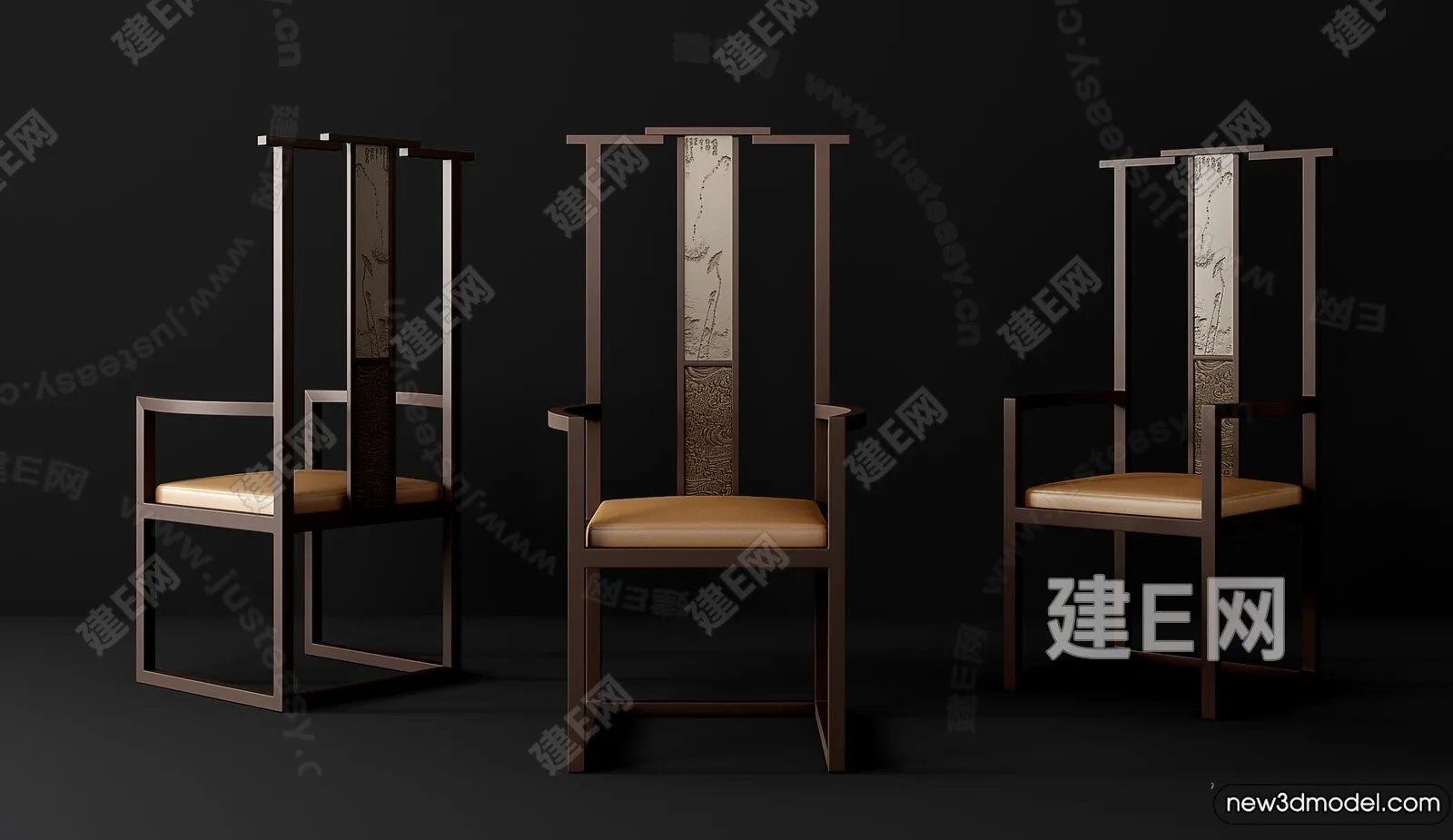 Armchair 3D Models - 3D Furniture Models for Interior - 248
