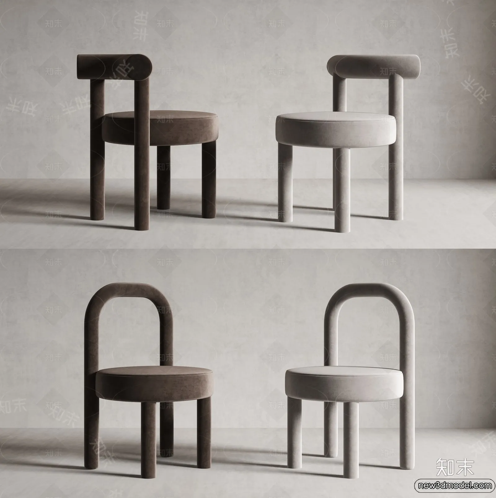 Armchair 3D Models - 3D Furniture Models for Interior - 258