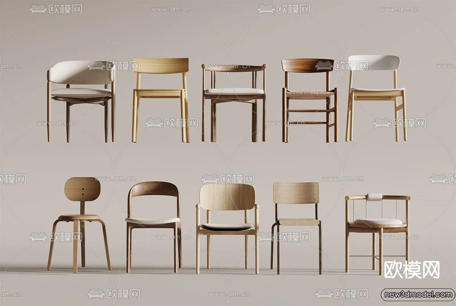 Armchair 3D Models - 3D Furniture Models for Interior - 267