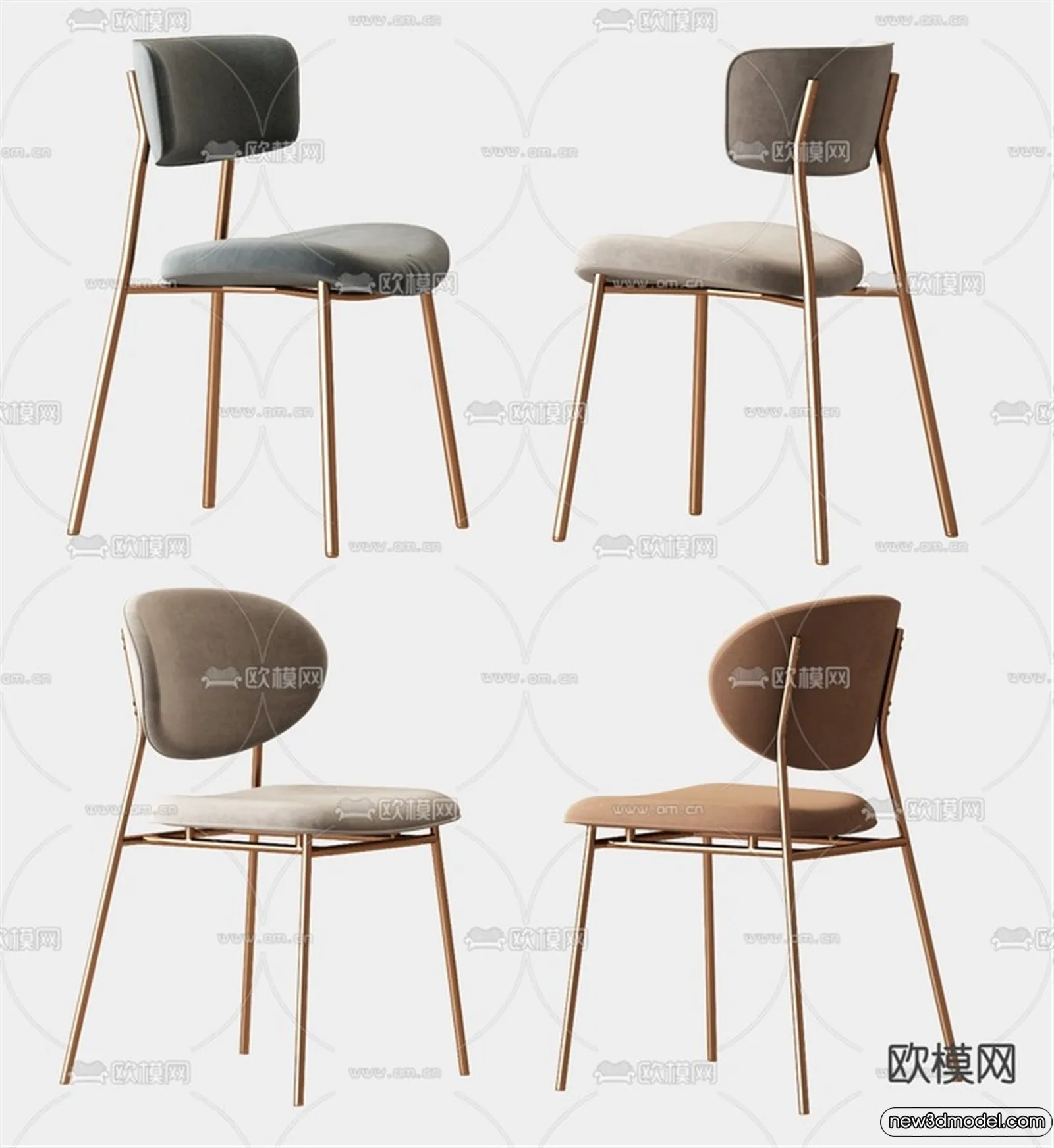 Armchair 3D Models - 3D Furniture Models for Interior - 268