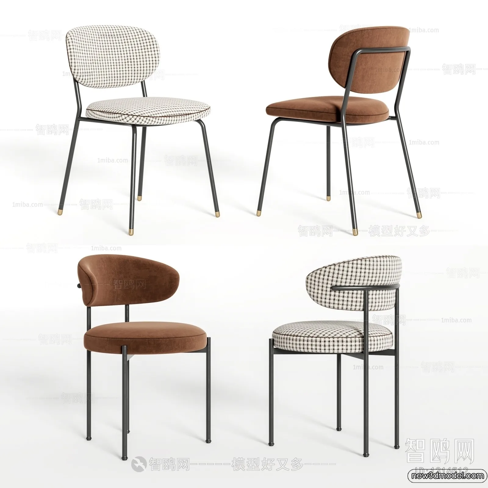 Armchair 3D Models - 3D Furniture Models for Interior - 269
