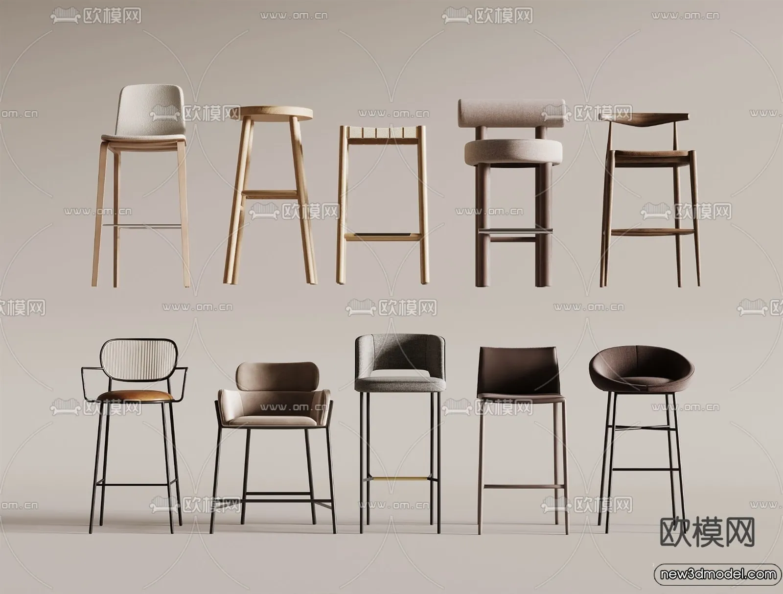 Armchair 3D Models - 3D Furniture Models for Interior - 270