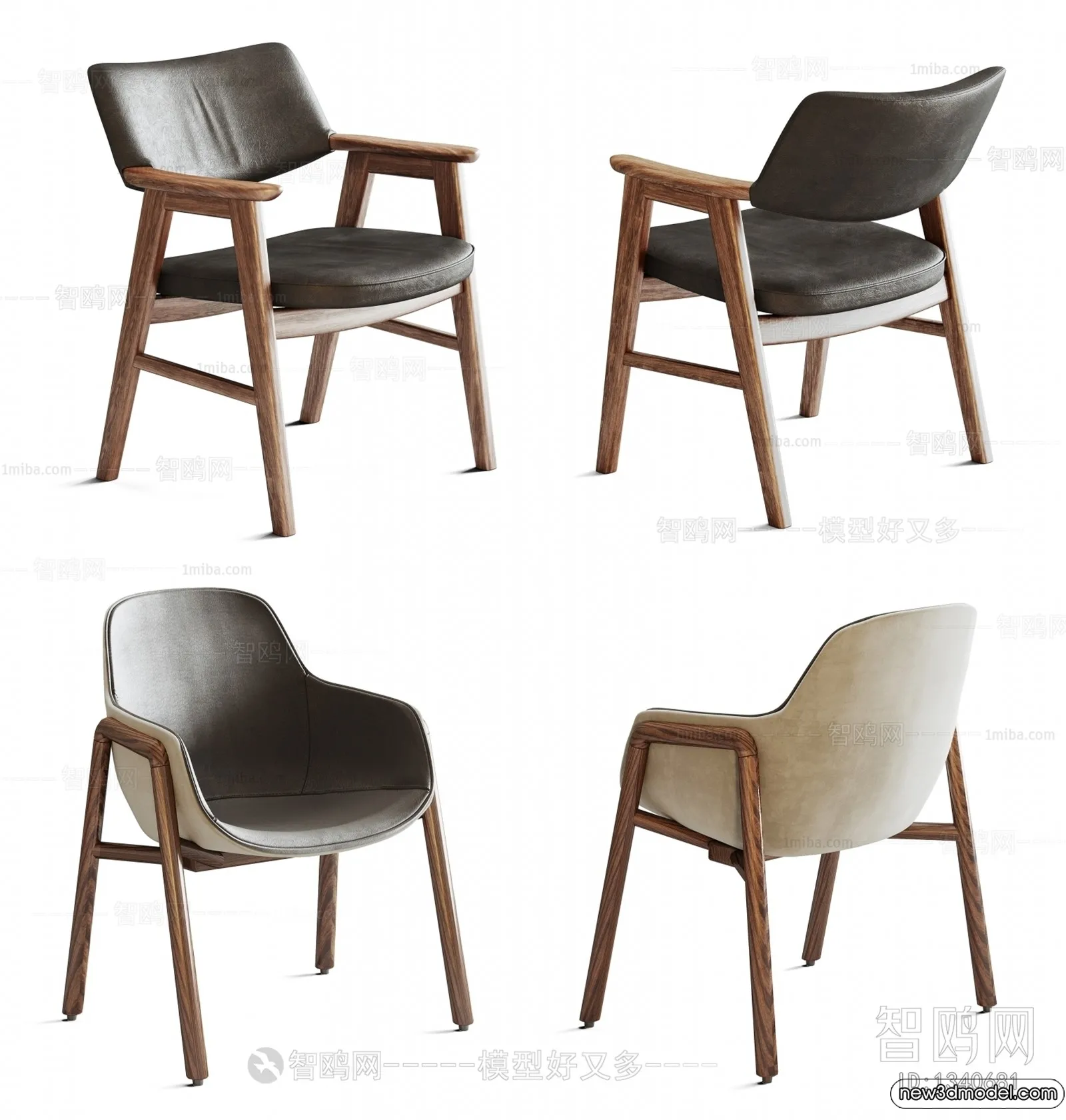Armchair 3D Models - 3D Furniture Models for Interior - 271