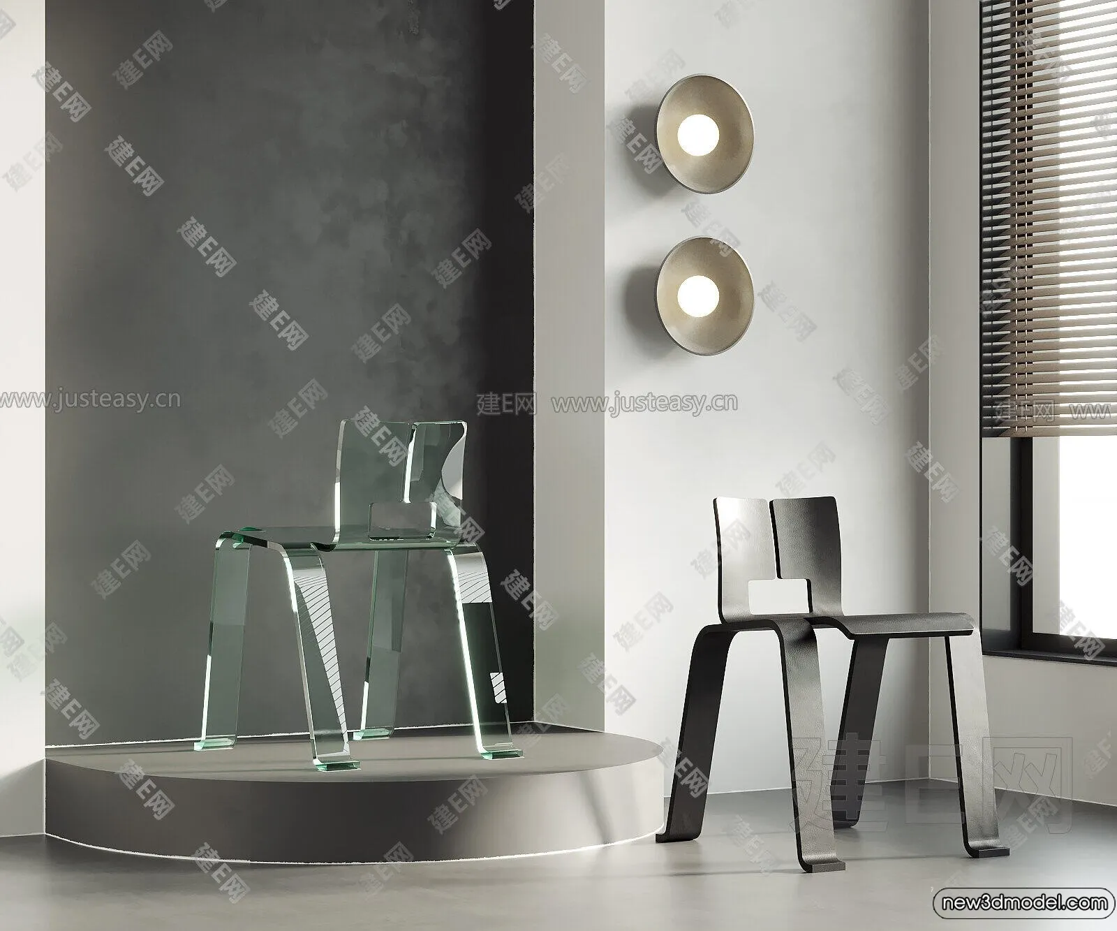 Armchair 3D Models - 3D Furniture Models for Interior - 274