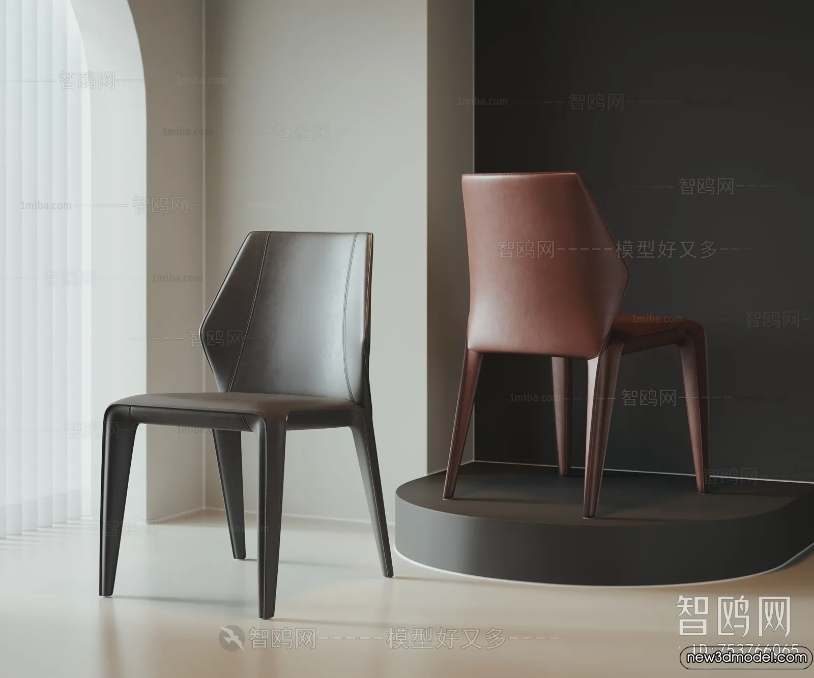 Armchair 3D Models - 3D Furniture Models for Interior - 276