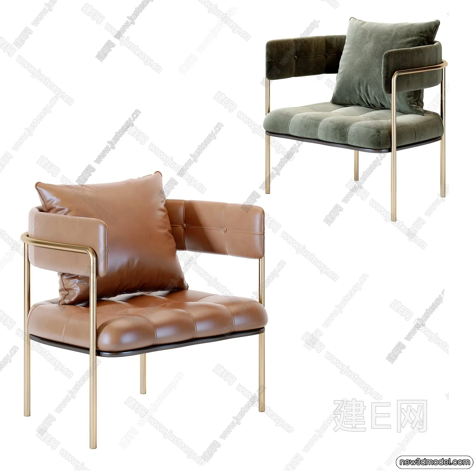 Armchair 3D Models - 3D Furniture Models for Interior - 279