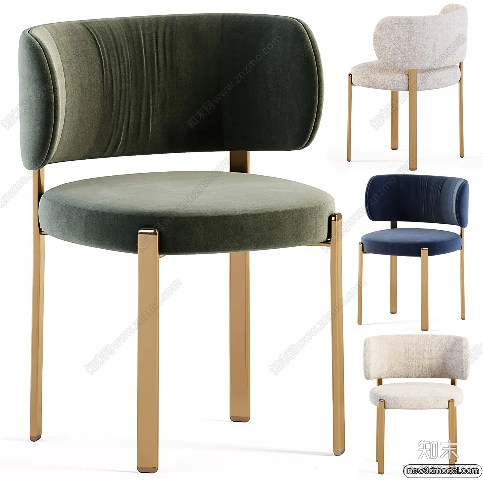 Armchair 3D Models - 3D Furniture Models for Interior - 281