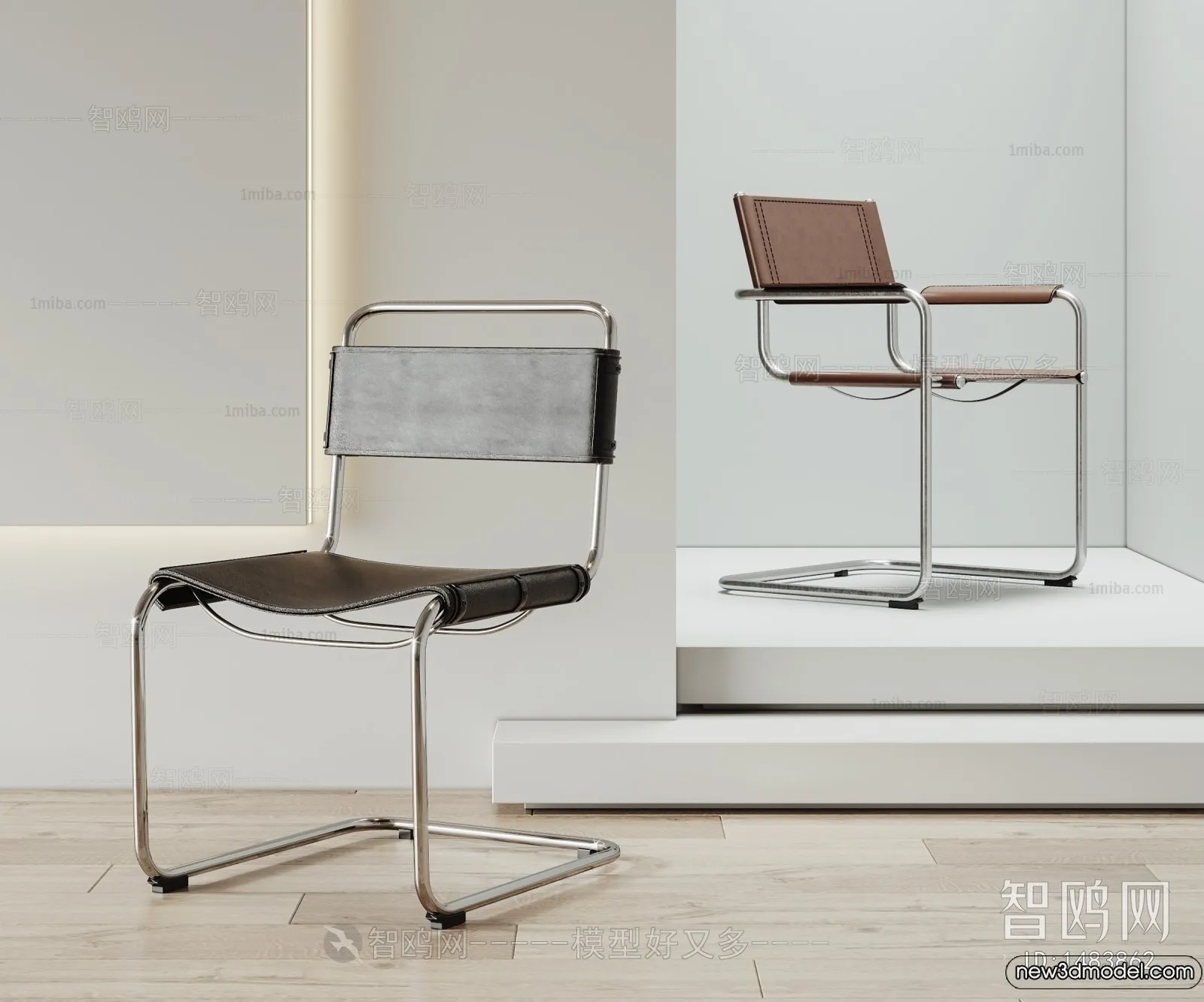 Armchair 3D Models - 3D Furniture Models for Interior - 286