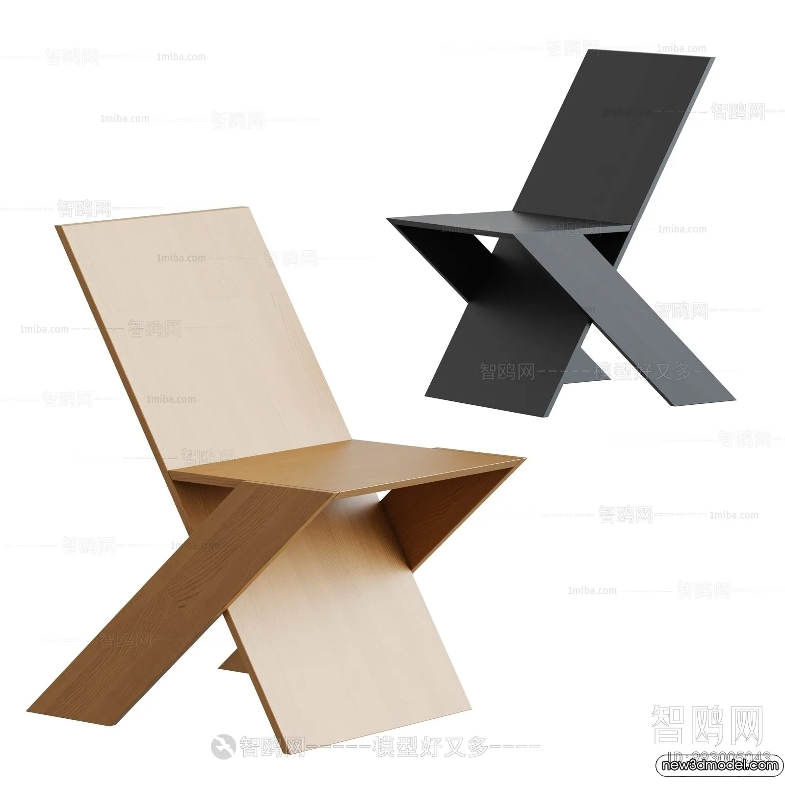 Armchair 3D Models - 3D Furniture Models for Interior - 287