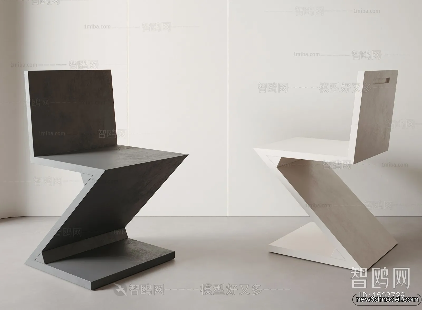 Armchair 3D Models - 3D Furniture Models for Interior - 288